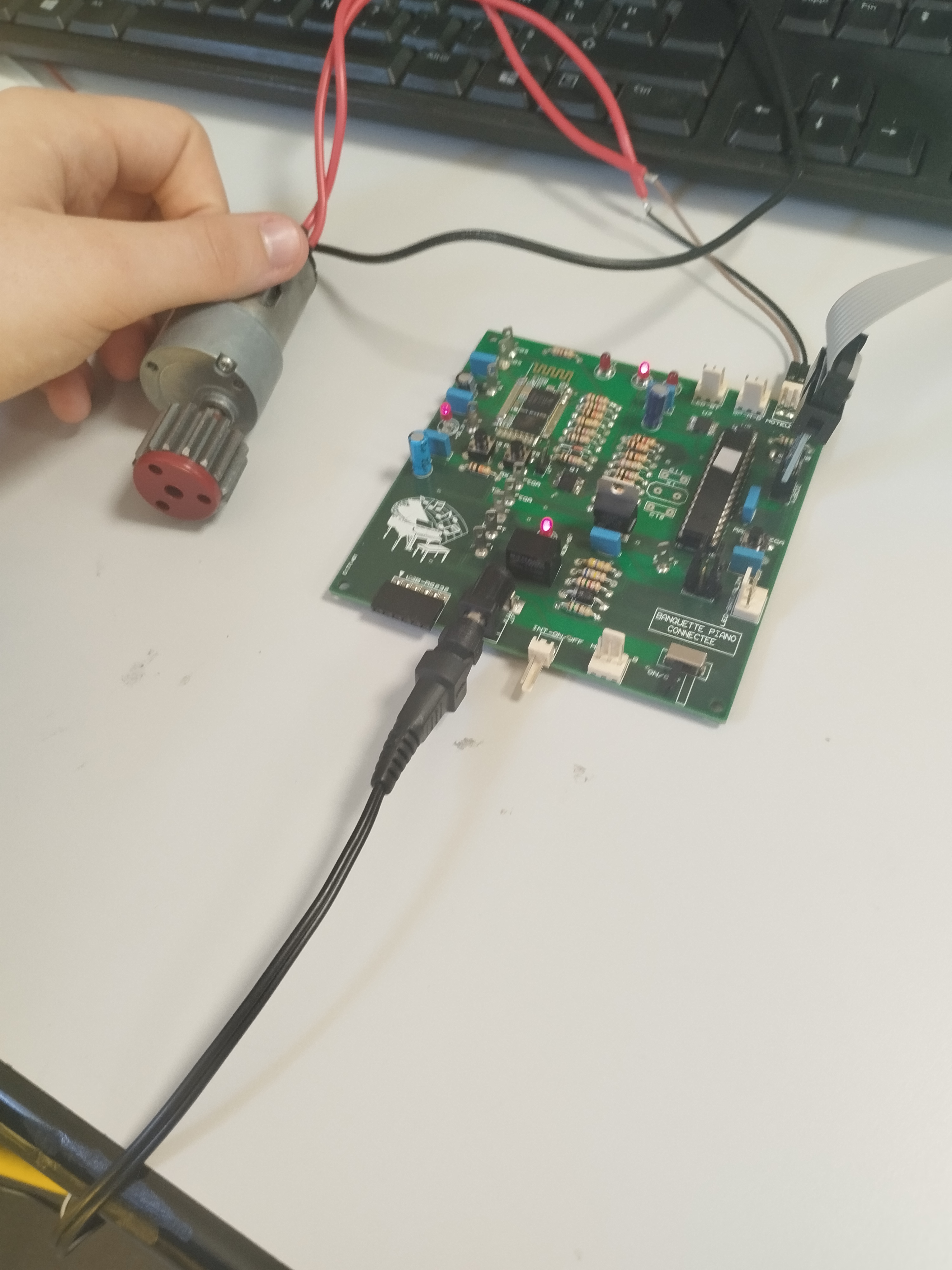 test moteur